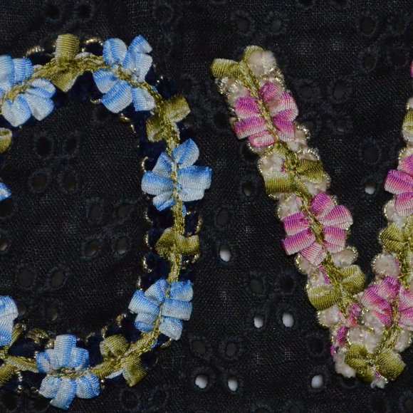 NWOT $1245 Sz S Tu Es Mon Tresor Black Linen Eyelet AFTER ALL I LOVE YOU Jacket - Picture 8 of 9